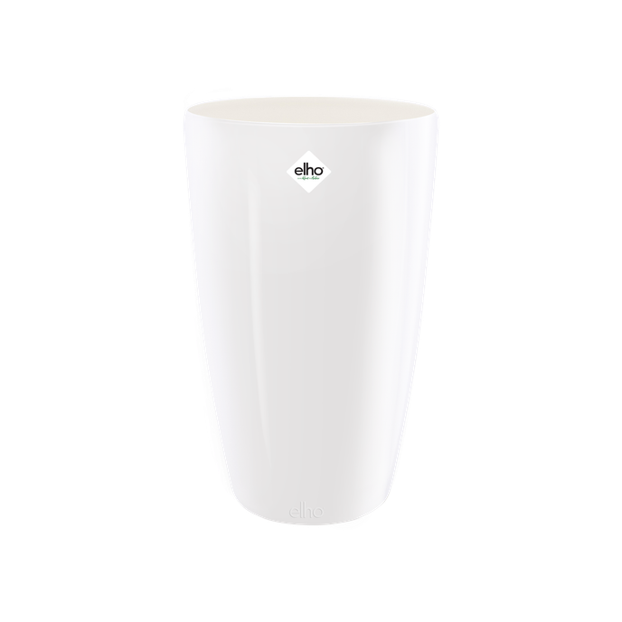 brussels diamond rund hoch 32cm weiss